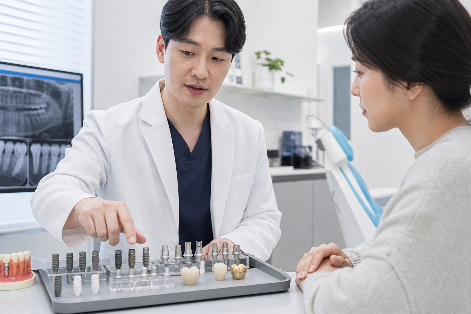 임플란트 종류 대표 이미지